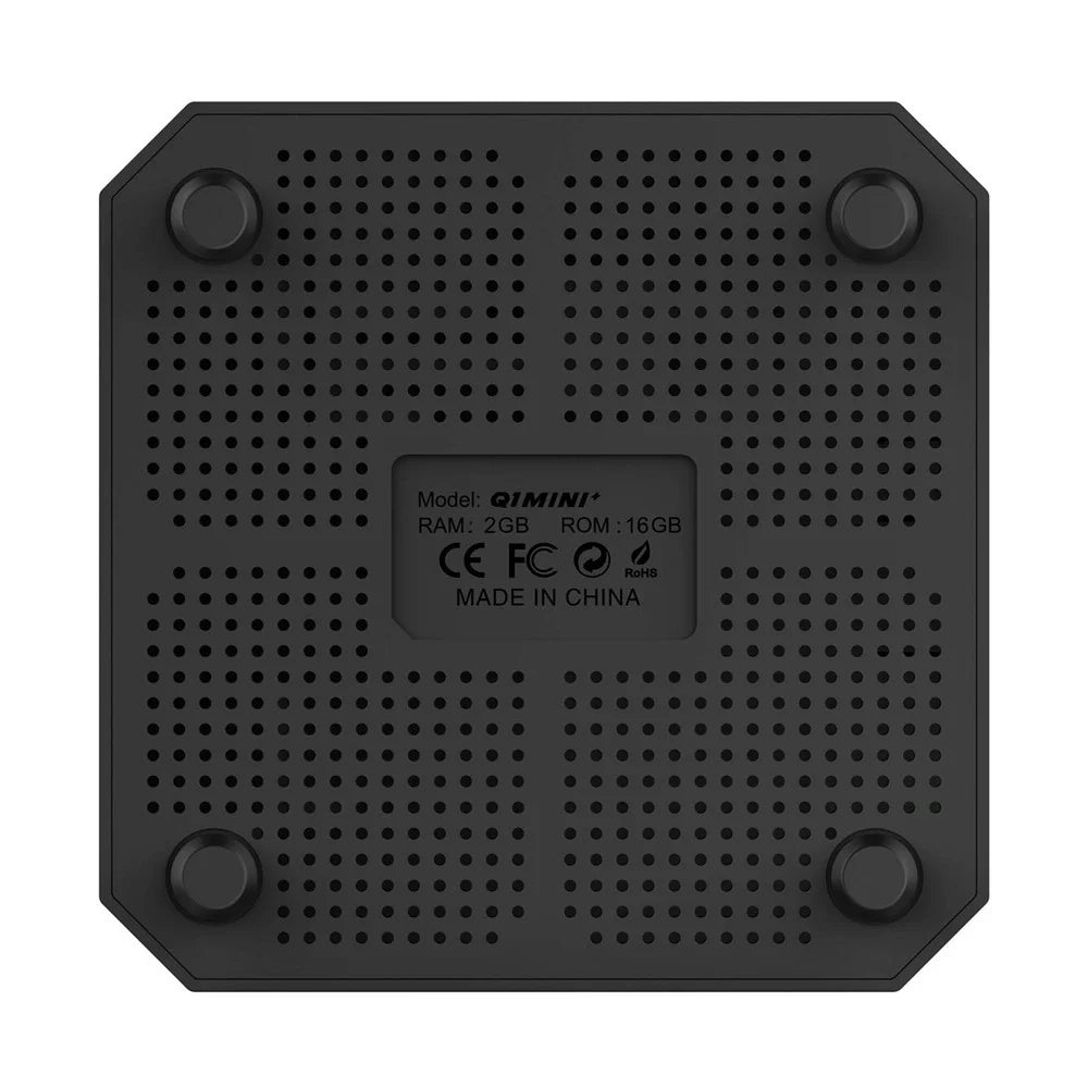 Q1 MINI+ 2G+8G TV Box RK3518 8K  /  4K WiFi 6 Dual Band Android 14 Bluetooth-compatible 5.4 Google Play Streaming Media Player - Black  /  EU Plug - 4