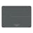 iBOX 11 Bluetooth-compatible Keyboard Foldable Leather Case Stand with Touchpad Wireless Keyboard for Tablet - Grey - 2