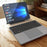 iBOX 11 Bluetooth-compatible Keyboard Foldable Leather Case Stand with Touchpad Wireless Keyboard for Tablet - Grey - 7