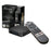 X99 MAX 2+16GB Android 14 TV Box RK3518 WiFi 6 4K HD Media Player with Bluetooth-compatible 5.0 Voice Remote Control - Black  /  US Plug - 1