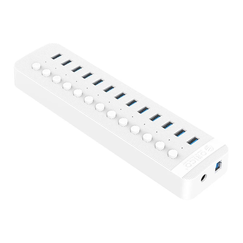 ORICO CT2U3-13AB 13-Port Hub with Individual Switches - EU Plug - 4