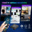 Z1 MAX 2+8GB Android 15.0 TV Box 8K Ultra HD Dual Band WiFi 6 2.4G / 5G Bluetooth-compatible Voice Remote for Home Entertainment - Black - 6