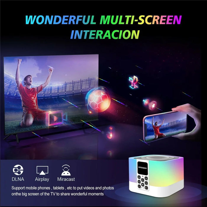 EMODERN Z1 MIX 2+16GB 8K TV Box Android 15.0 WiFi 6 2.4G / 5G Bluetooth-compatible Speaker with Voice Remote - 3