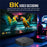X5S 3518 Android TV Box RK3518 Chipset 8K HD WiFi 6 Bluetooth-compatible Voice Remote, 2+16GB - US Plug - 4