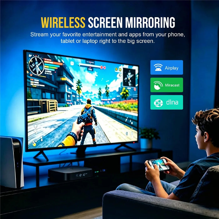 X5S 3518 Android TV Box RK3518 Chipset 8K HD WiFi 6 Bluetooth-compatible Voice Remote, 2+16GB - US Plug - 7
