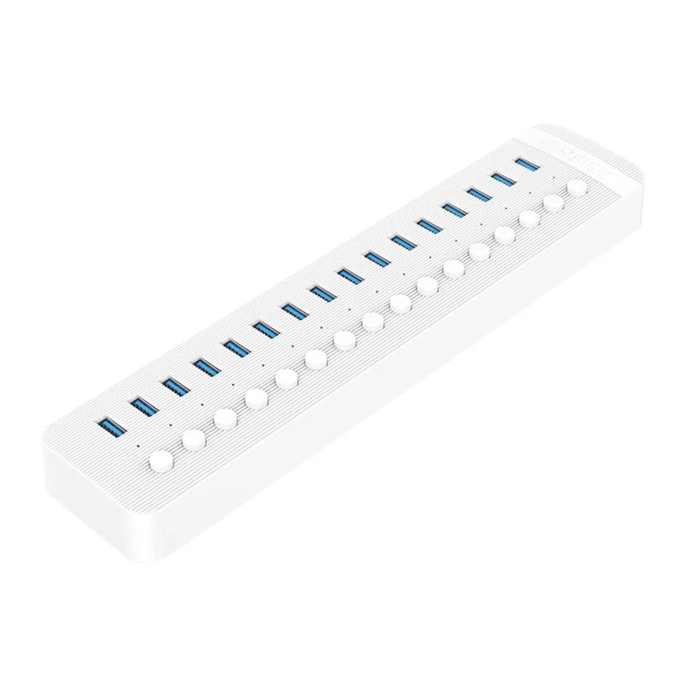 ORICO CT2U3-16AB 16-Port Hub with Individual Switches - 1