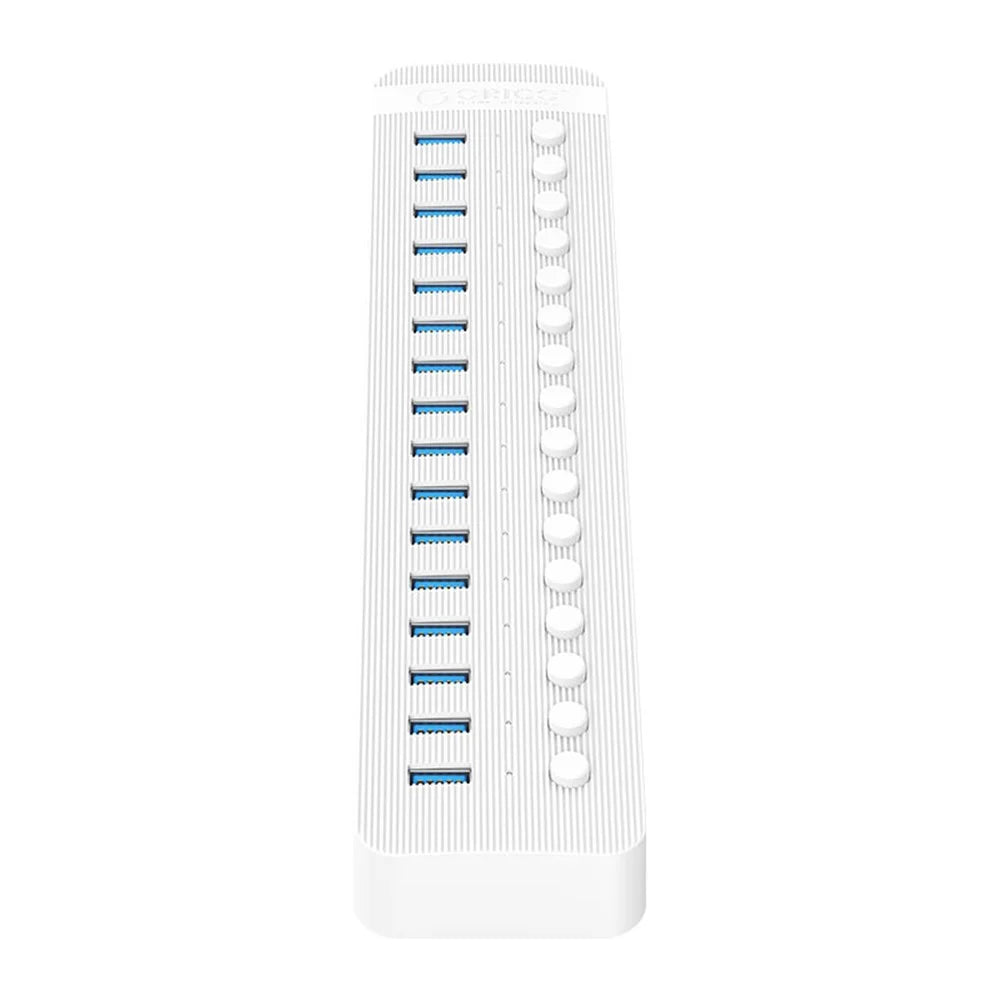 ORICO CT2U3-16AB 16-Port Hub with Individual Switches - 5