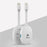 HAKO 2+16GB Android 14.0 TV Stick RK3518 Quad-Core 4K WiFi 6 Bluetooth-Compatible 5.4 with Remote - White - 2