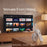 HAKO 2+16GB Android 14.0 TV Stick RK3518 Quad-Core 4K WiFi 6 Bluetooth-Compatible 5.4 with Remote - White - 6