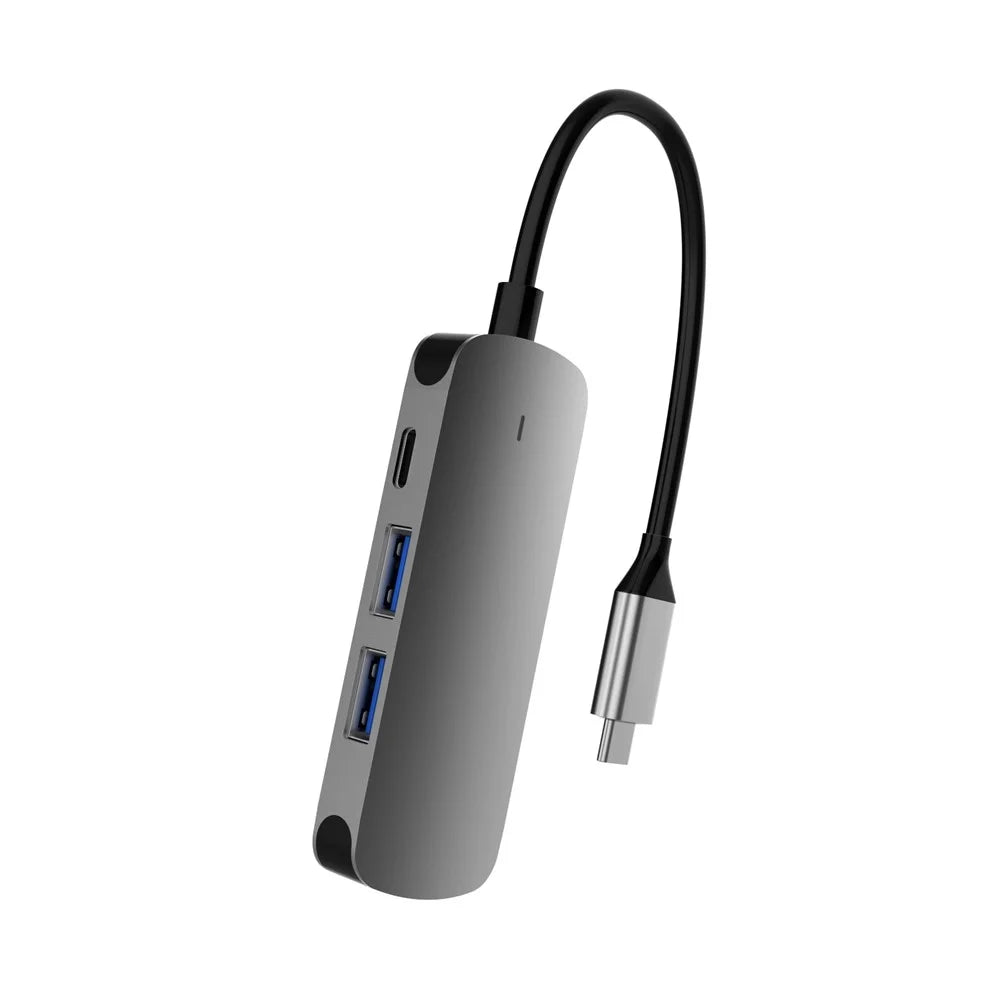 SEEWEI 4-IN-1 Type-C HUB TYPE-C to USB3.0+USB2.0+HD+Type-C Multi-function HUB - 7