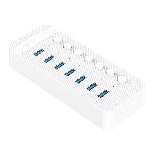 ORICO CT2U3-7AB ABS Multi-port USB3.0 HUB with Individual Switches - 1