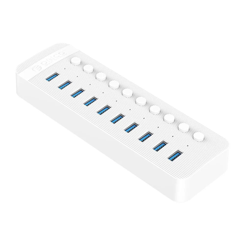 ORICO CT2U3-10AB ABS Multi-port USB3.0 HUB with Individual Switches - 2