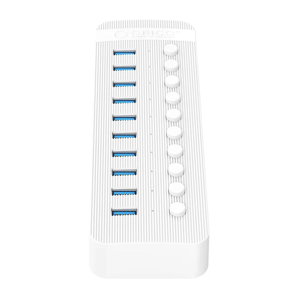 ORICO CT2U3-10AB ABS Multi-port USB3.0 HUB with Individual Switches - 5