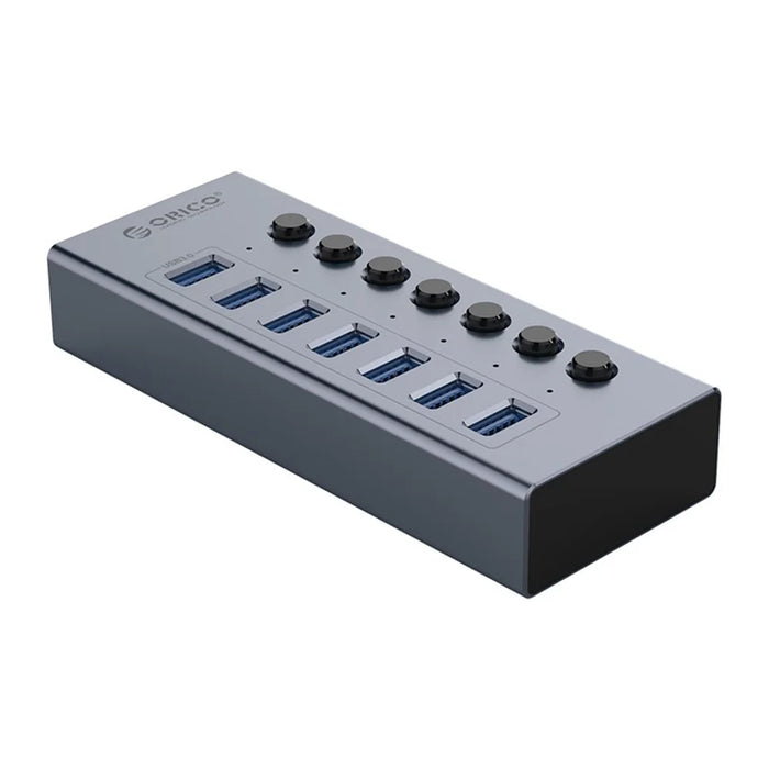 ORICO BT2U3-7AB Aluminum Alloy Multi-port HUB with Individual Switches - 2