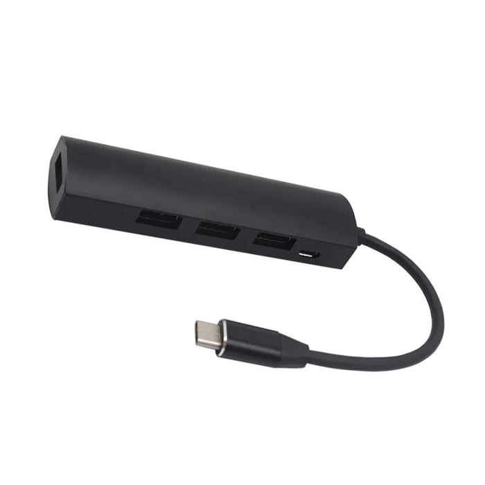 JW-331 USB-C Splitter Type-C 3.1 HUB Dock Adapter with 4-Port Type-C HUB USB 3.0 - Black - 2