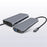 8-in-1 Type C Hub Adapter USB 3.0 RJ45 SD / TF Card Reader HD Type-C Port Docking Station - 1