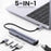 UGREEN 5 in 1 USB C Hub Type-C 3.1 to HD RJ45 USB 3.0 PD Charging Multi Splitter Adapter for MacBook Air Pro - 2