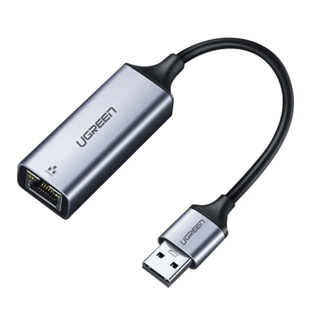 UGREEN USB 3.0 Ethernet Adapter USB 3.0 to RJ45 Gigabit LAN Network Card 10/100/1000 Mbps Ethernet Converter - 1
