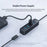 ORICO TWU3-4A Portable 4-Port USB Hub USB 3.0 Splitter Adapter for PC Computer - Black - 5