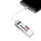 Type-C 5-in-1 Hub Splitter USB3.0 TF Memory Card Reader Adapter Docking Station for Phone Laptop - Black - 5