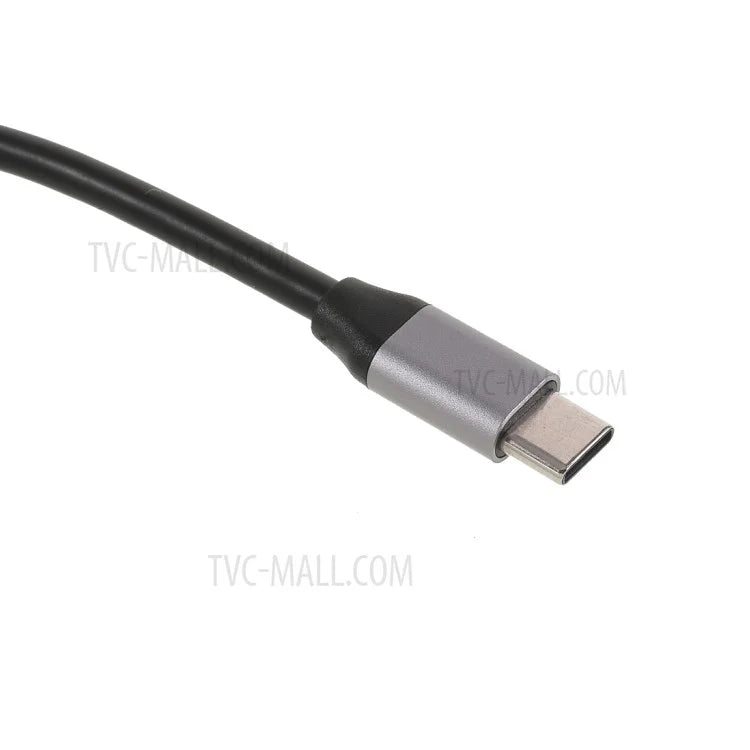 NK-3040 3-in-1 USB-C Hub USB3.0 TF Memory Card Reader OTG Adapter for Type-C Phone Tablet Laptop - 4