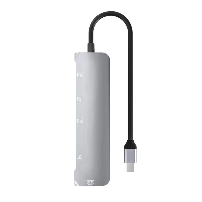NK-3043 6 in 1 Type-C Hub USB 3.0 Docking Station TF Card Reader for iPad Pro MacBook Air Pro - 2