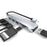 NK-3043 6 in 1 Type-C Hub USB 3.0 Docking Station TF Card Reader for iPad Pro MacBook Air Pro - 3
