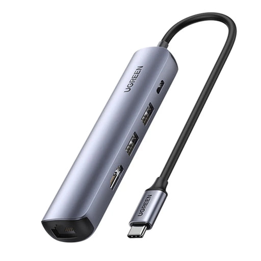 UGREEN USB C Hub Type C 3.1 to 4K HD RJ45 PD Converter USB 3.0 Adapter for MacBook Air Pro 2020 PC Support 5Gbps Data Transmission - 1