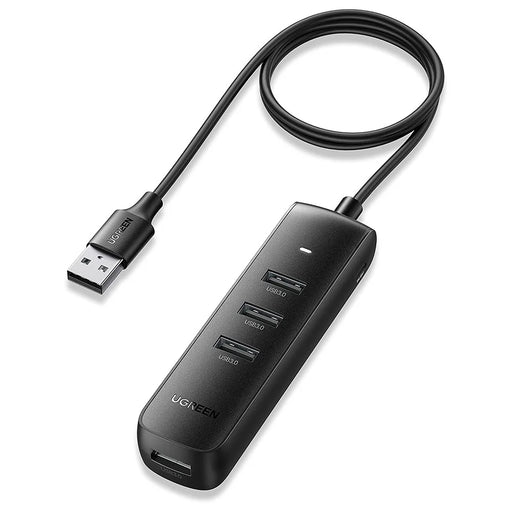 UGREEN 20487 1m Multi-port USB Hub Adapter USB 3.0 5Gbps Data Transfer Converter for iMac/Surface Pro/XPS/PS4/PS5/Xbox One/Flash Drive/Mobile Hard Drive - 1