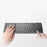 B089T Ultra-thin Rechargeable 10m Wireless Bluetooth-compatible Keyboard Triple Folding Mini Touchpad Press Key Mouse for Home Office Travel Business Trip - 3