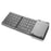 B089T Ultra-thin Rechargeable 10m Wireless Bluetooth-compatible Keyboard Triple Folding Mini Touchpad Press Key Mouse for Home Office Travel Business Trip - 6