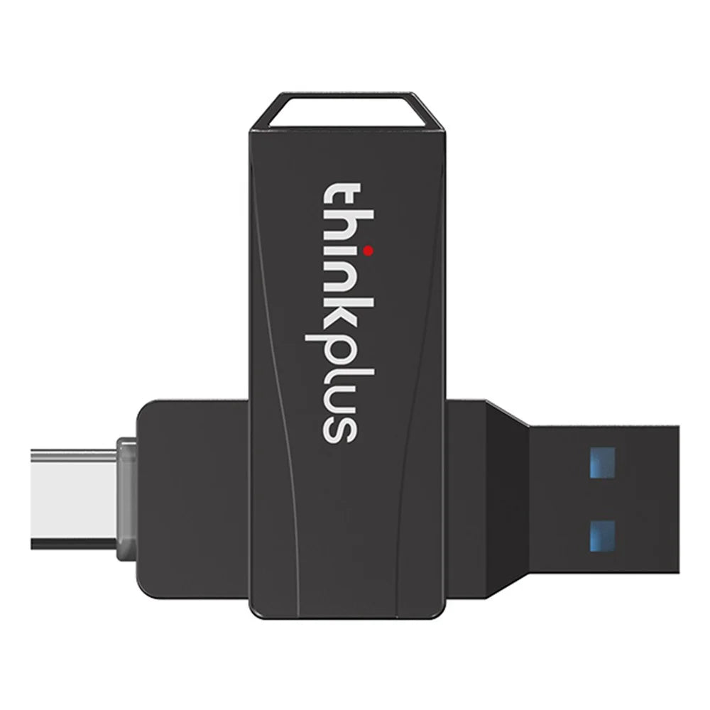 LENOVO Thinkplus MU252 128GB for iPhone 15 Series USB / Type-C Data Transfer U-Disk Memory Stick High Speed USB-C 3.1 Flash Drive - 2