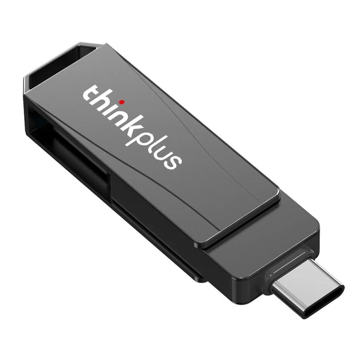 LENOVO Thinkplus MU252 256GB for iPhone 15 Series USB / Type-C Rotating Memory Stick USB-C 3.1 Flash Drive - 4