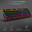 BAJEAL Wired 104 Keys Spanish Keyboard Backlit Computer Laptop Gaming Blue Switch Mechanical Keyboard - Black - 2