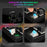 BAJEAL Wired 104 Keys Spanish Keyboard Backlit Computer Laptop Gaming Blue Switch Mechanical Keyboard - Black - 4