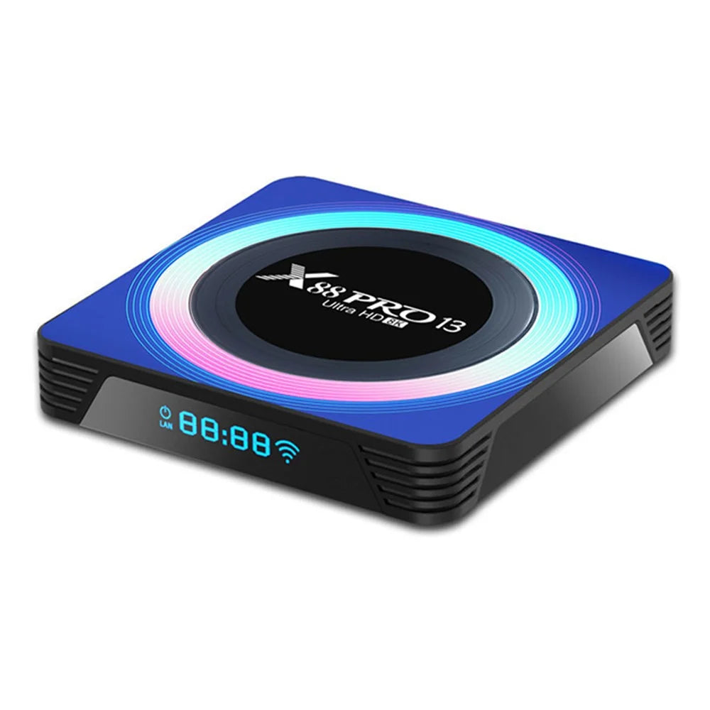 X88 Pro 13 4GB+64GB 8K Ultra HD TV Box Mini Android 13.0 Smart TV Box with Remote Control - US Plug - 6