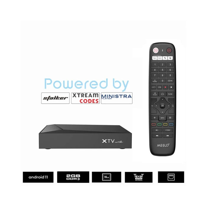 XTV Air HD 4K Android TV Box 2GB+16GB Network Set Top Box with Infrared Remote Controller - US Plug - 3