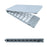 BT18 Magnetic Folding Wireless Keyboard for Cell Phones Tablets Computers Universal Bluetooth-compatible Keyboard - Grey - 7