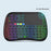 M9 RC Mouse Keyboard Combo with IR Learning Function Mini Wireless Keyboard Support Touchpad Voice - 2