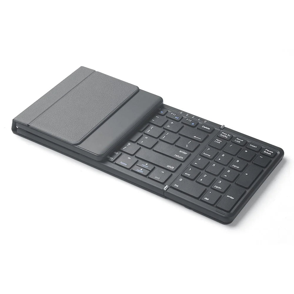 B099 Rechargeable Folding Silent Keyboard for Cell Phones, Tablets, Computers, and Laptops 3-Mode Wireless Bluetooth-compatible Keyboard - 6