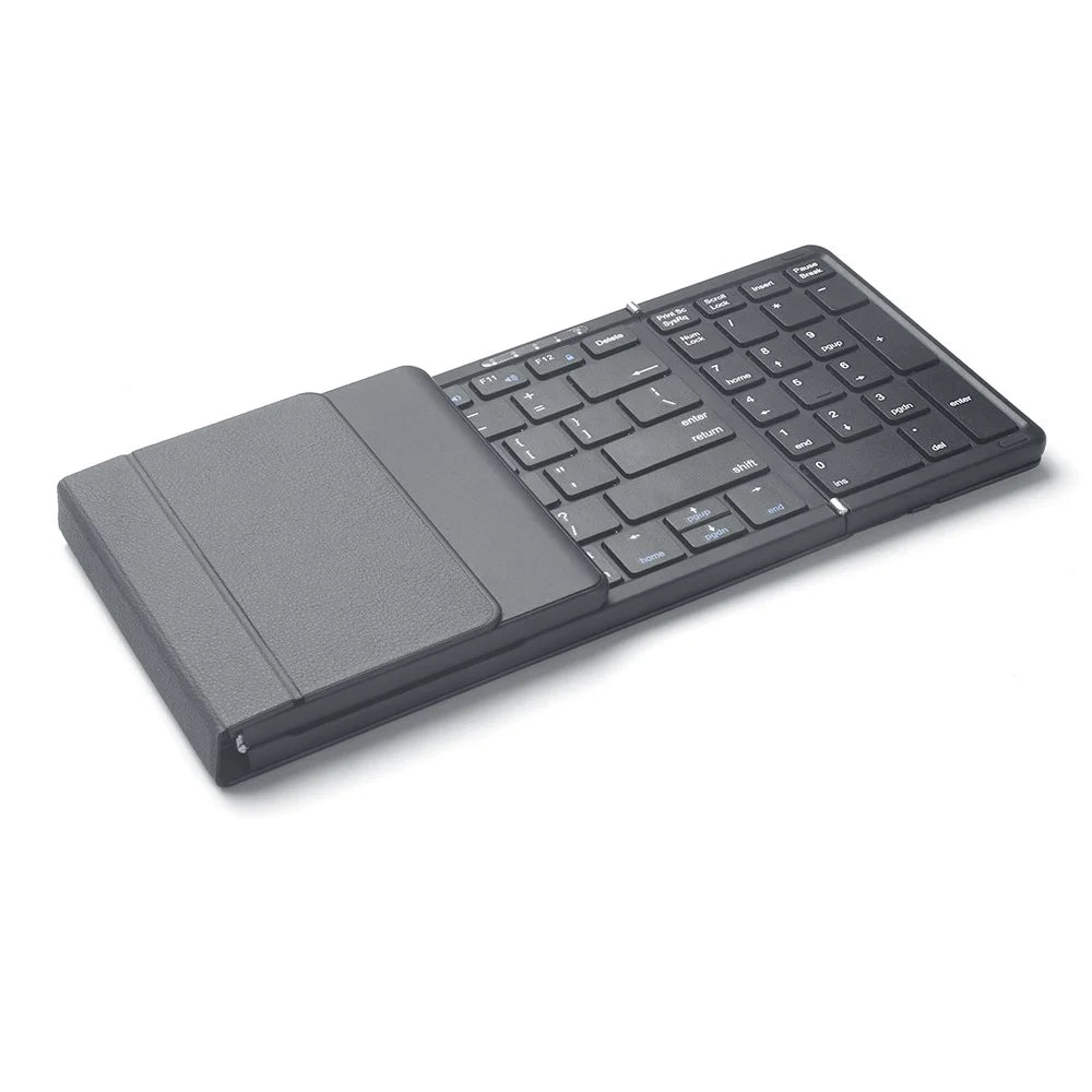 B099 Rechargeable Folding Silent Keyboard for Cell Phones, Tablets, Computers, and Laptops 3-Mode Wireless Bluetooth-compatible Keyboard - 7