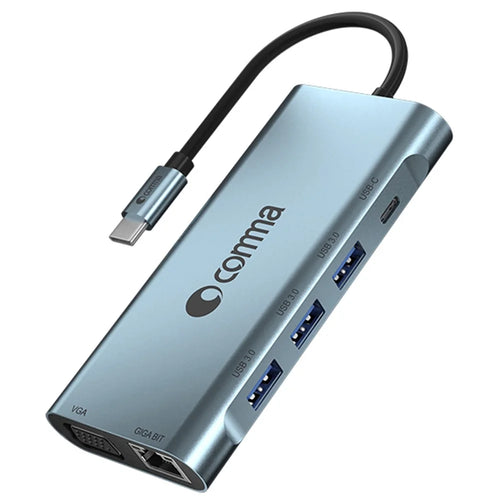 DEVIA EC607 Leopard Series 11 In 1 HUB Adapter Portable USB-C Docking Station (Updated) - 1