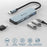 DEVIA EC136 Leopard Series 4-in-1 Hub Adapter Type-C to PD+USB2.0+USB3.0+HD Docking Station (Updated) - 2