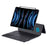For iPad Air (2022)(2020) / iPad Pro 11 (2022)(2021)(2020)(2018) Bluetooth-compatible Keyboard Tablet Stand Leather Case - Black - 2