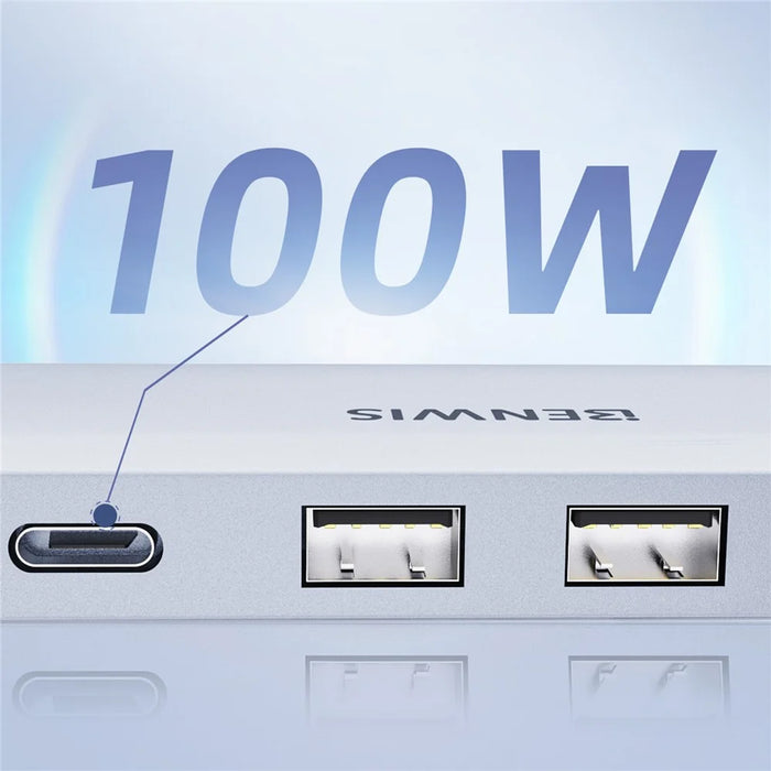 BENWIS MP-HUB-3 12-in-1 Type-C Hub 4K 30Hz HD Video Network USB Multi-Port USB-C Adapter - 2