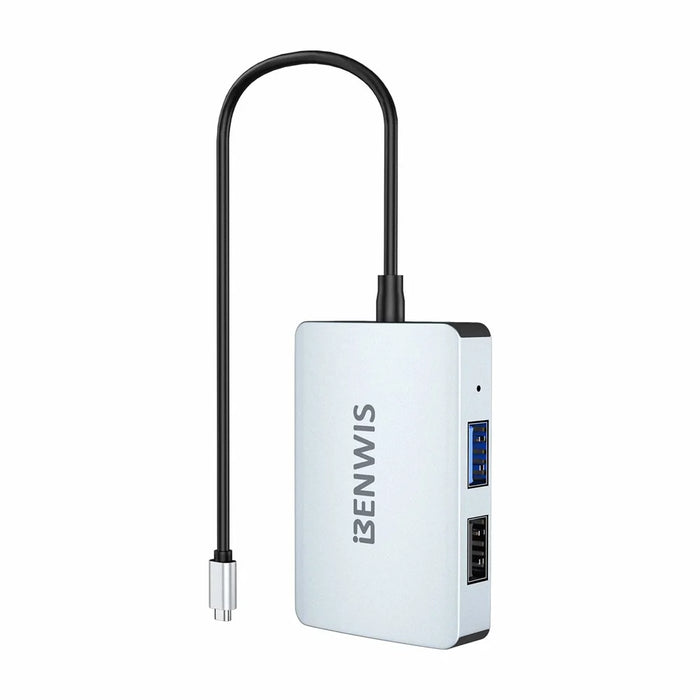 BENWIS MP-HUB-1 5 in 1 USB-C Hub Docking Station Support PD 100W Fast Charging - 2