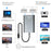 WAVLINK UTA21D Thunderbolt 3 Type-C to Dual DisplayPort Adapter DP 4K / 5K / 8K Video Display Converter - 3
