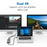 WAVLINK UTA21D Thunderbolt 3 Type-C to Dual DisplayPort Adapter DP 4K / 5K / 8K Video Display Converter - 5