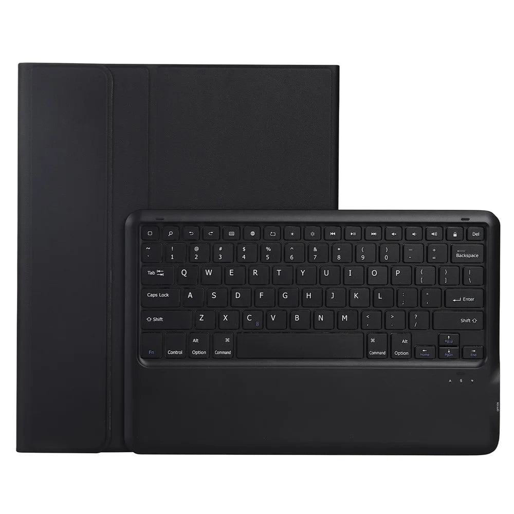 A14B For iPad Pro 13 (2025) / (2024) Bluetooth-compatible Keyboard Cover with Pen Slot Ultra Thin Tablet Case - Black - 1