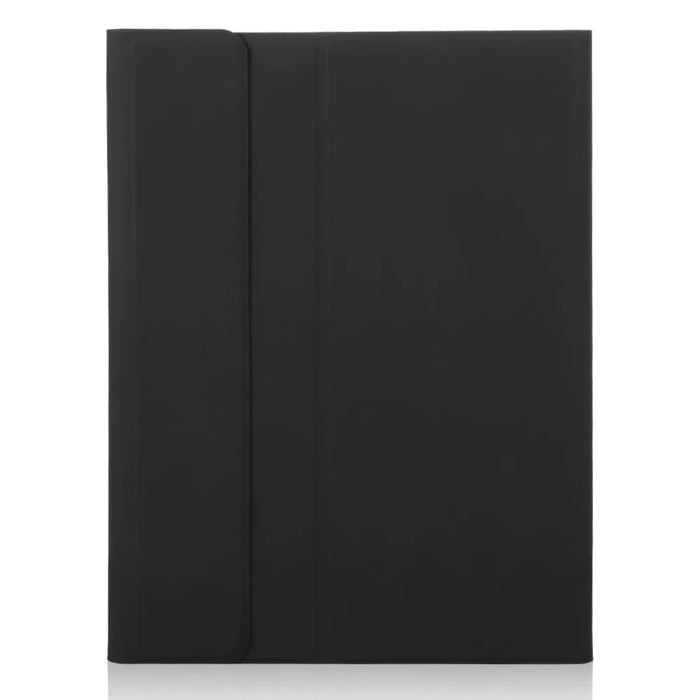 A13B-A For iPad Pro 11 (2024) Pen Slot Leather Tablet Case + Bluetooth-compatible Keyboard with Touchpad - Black - 5